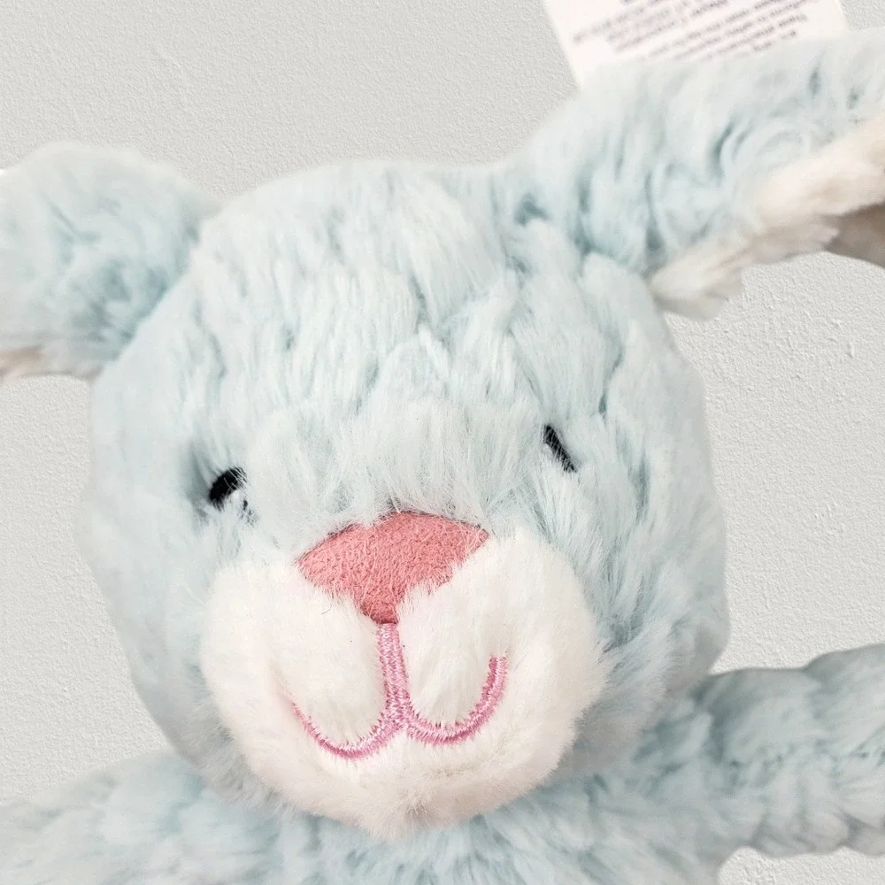 Mary Meyer Seafoam Putty Bunny Plush Stuffed Animal Blue 11 inch 66832 NWT